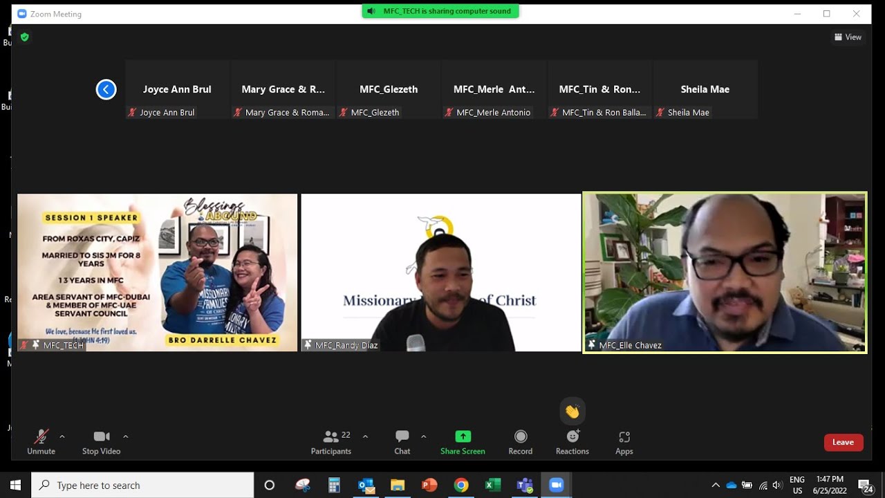 CLS SESSION 1 - JUNE 25 2022 - #CLSBlessingsAbound