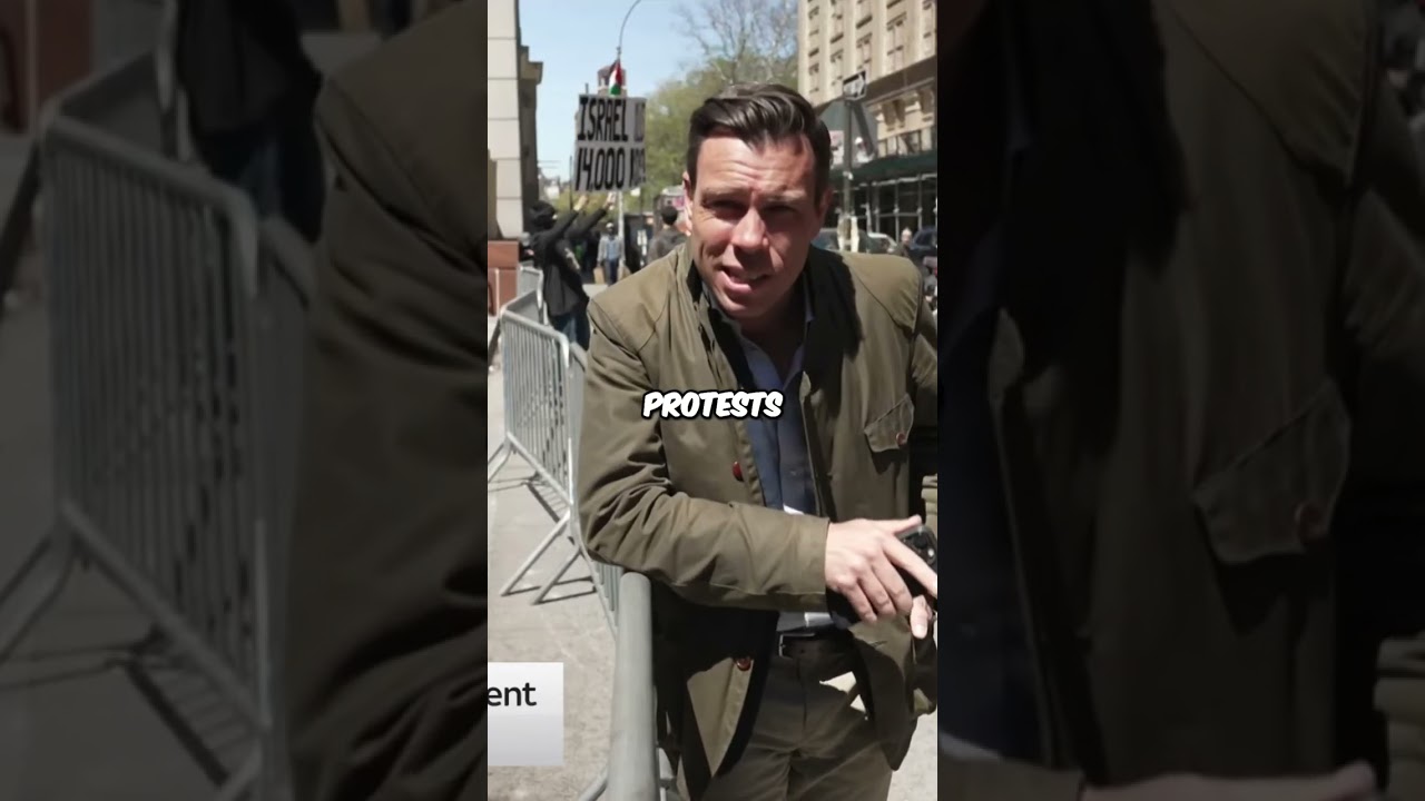 Campus Protests Amid Israel-Palestine Conflict. #shorts