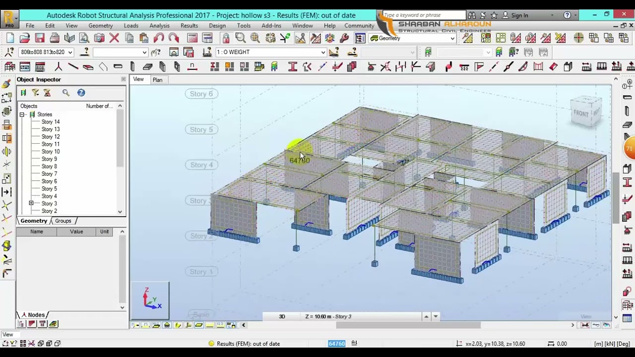 SESSION 17 Design of Hollow Ribbed Slab 3th STORY PART-1