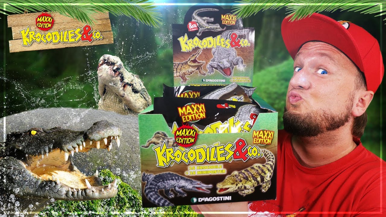 KROCODILES & CO 🐊 Figuren Maxxi Edition DeAgostini | Unboxing DEUTSCH