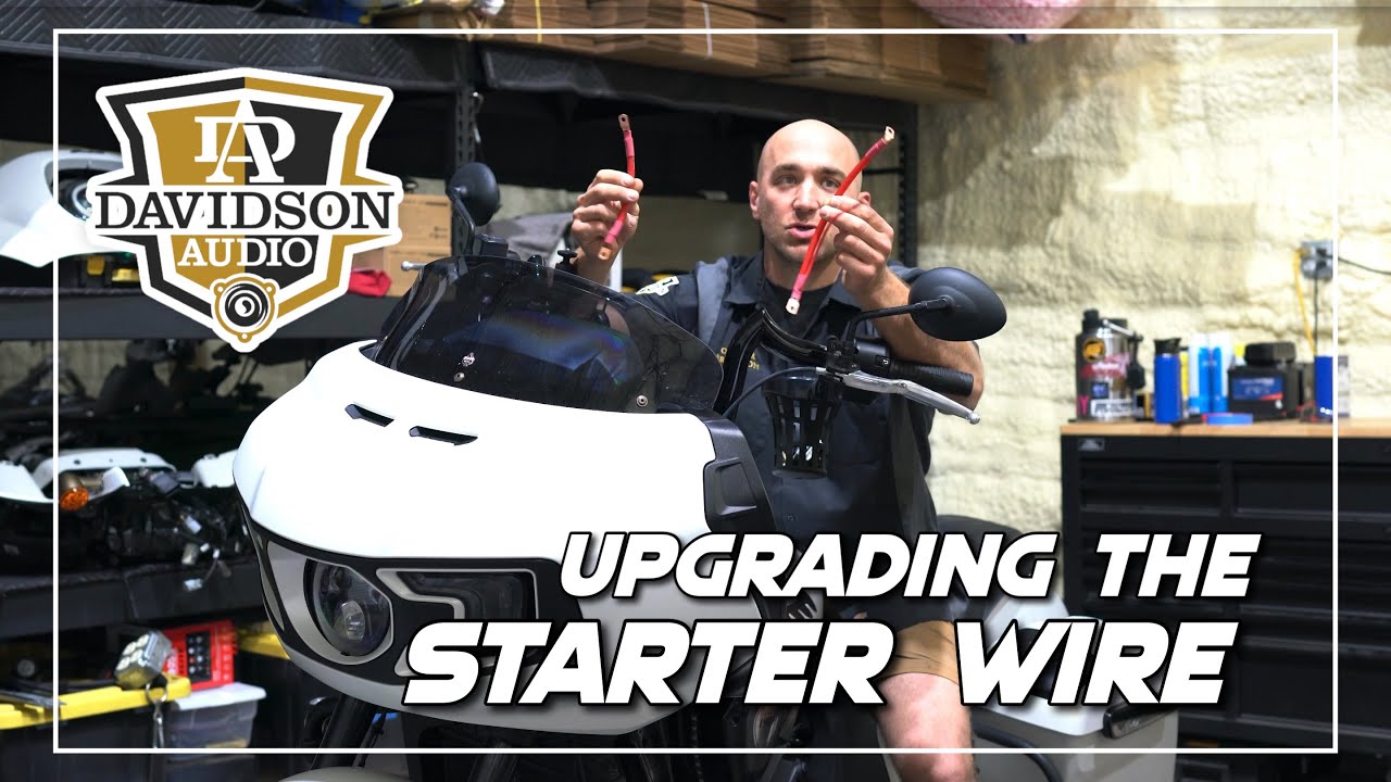 Upgrading the Starter Wire Indian Challenger