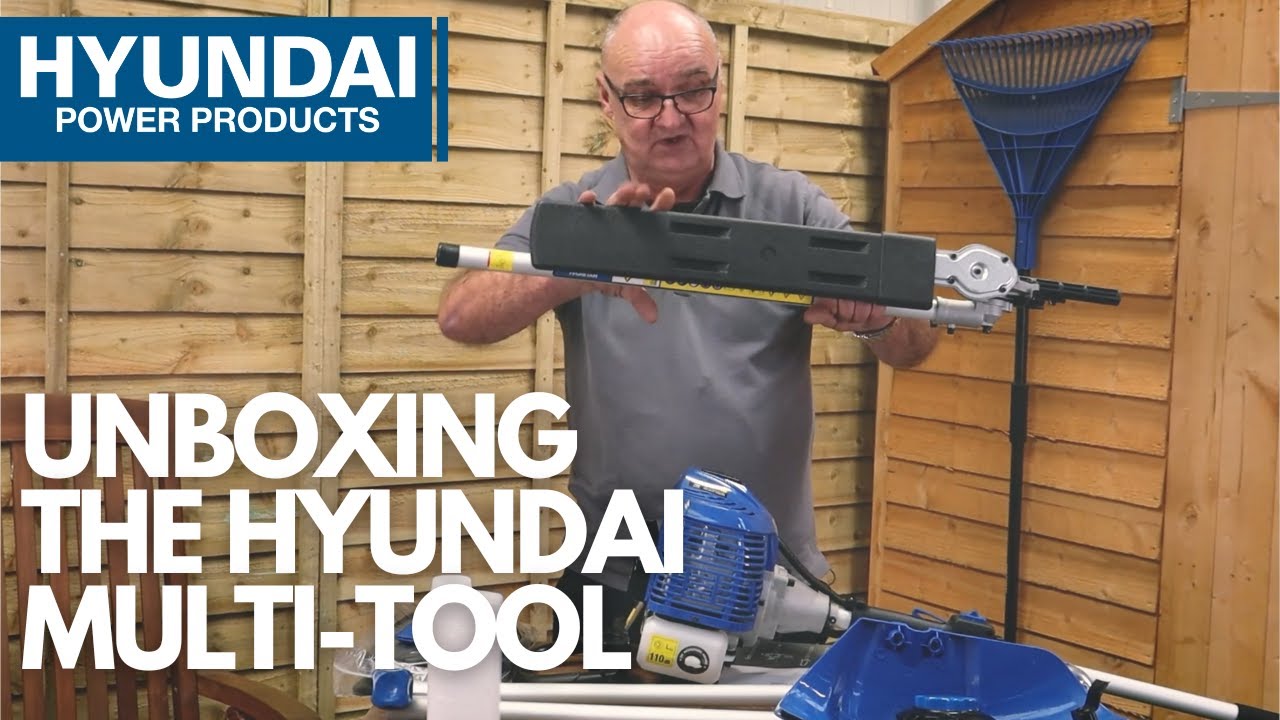 Unboxing The Hyundai 52cc Petrol Garden Multi Tool | The HYMT5200X Unboxing & Assembly Guide