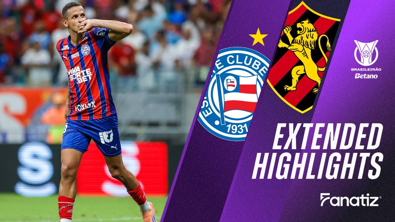Bahia vs. Sport Recife 2-0 I Extended highlights I Brasileir&atilde;o 2025