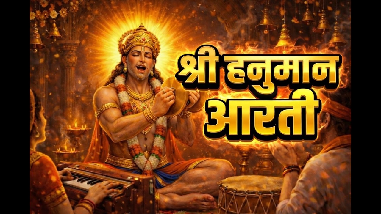 Hanuman Ji ki Aarti 🔥 Most Powerful Aarti | Jai Bajrangbali | Hanuman Bhajan#viral