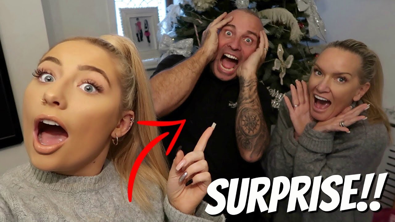 i surprised my parents with a trip to NEW YORK for christmas!!! 😭