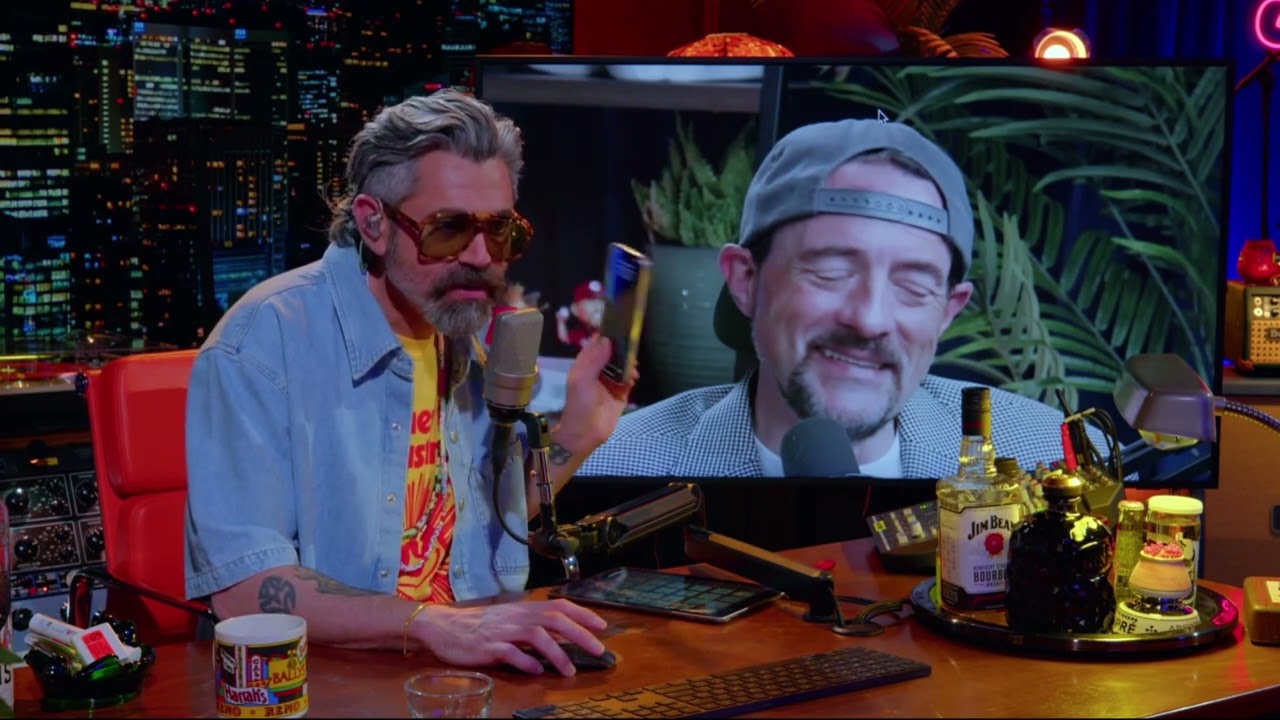 Redbar S22E1 Kevin Smith acts Deranged on Theo Von’s Podcast