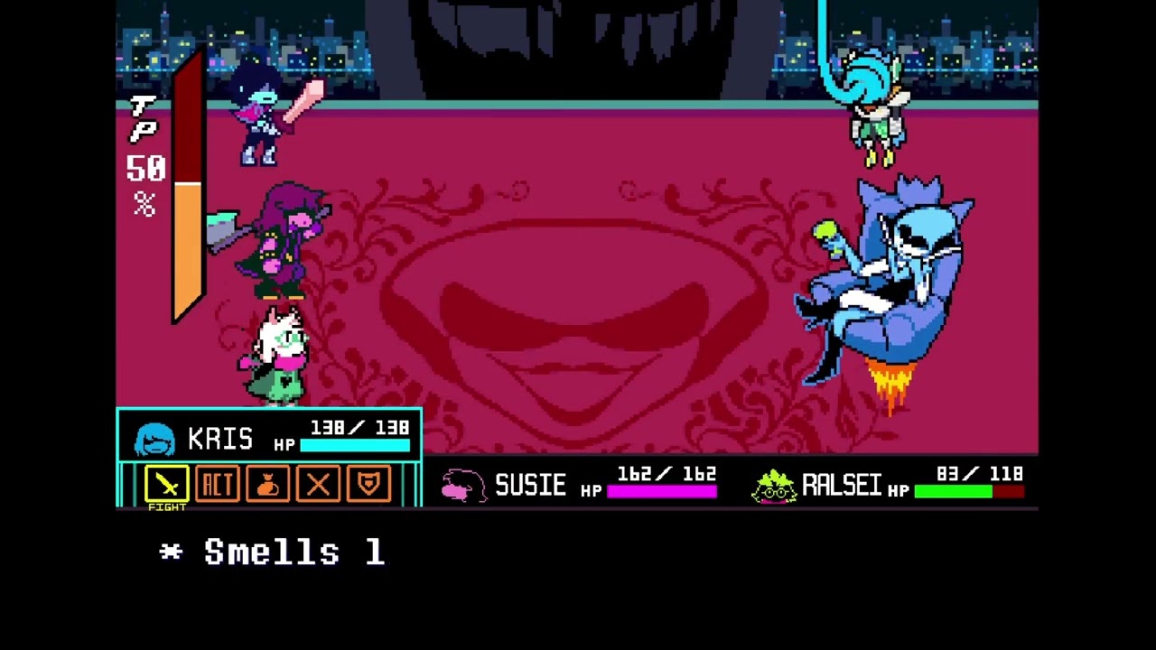 Queen Battle with the unused theme