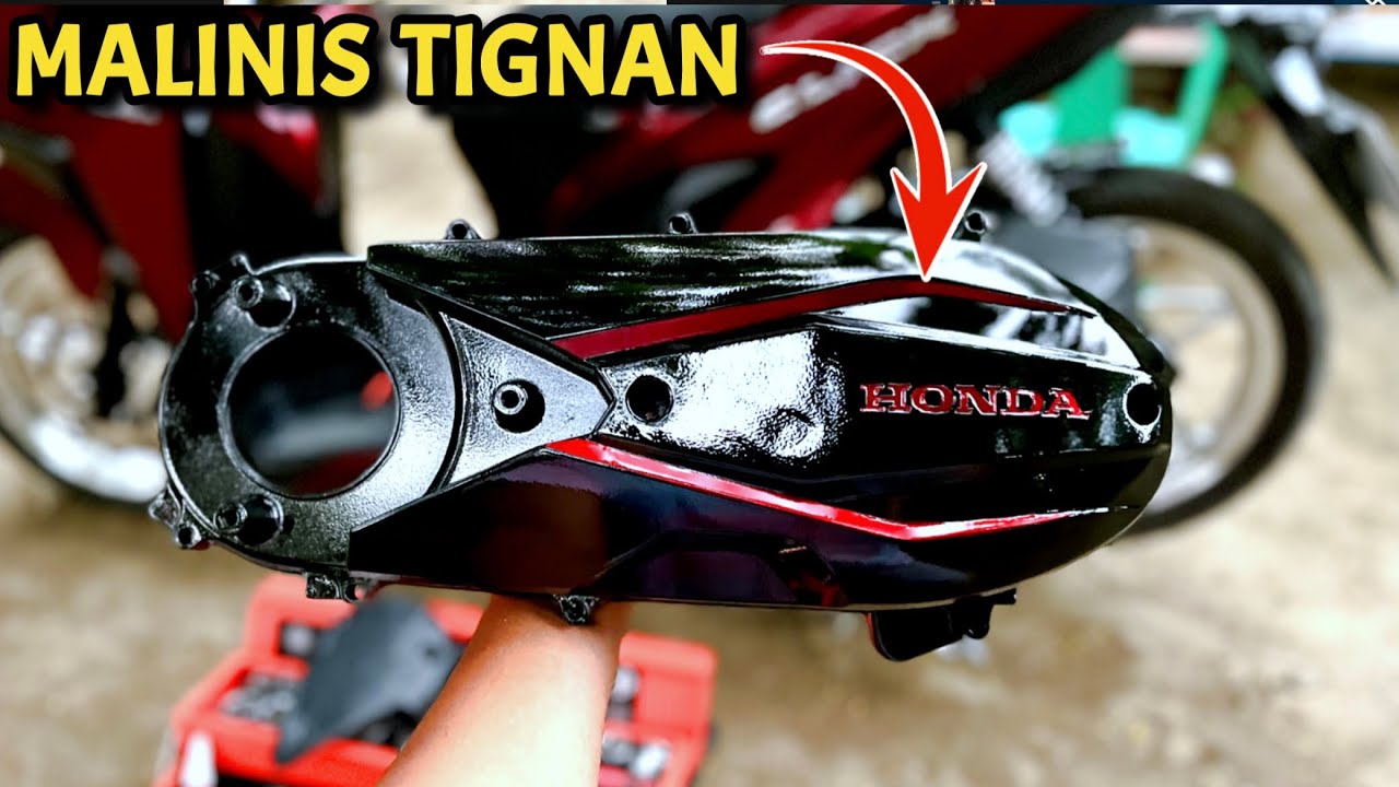 DIY Crankcase Cover Repaint Glossy Black | Moto Arch