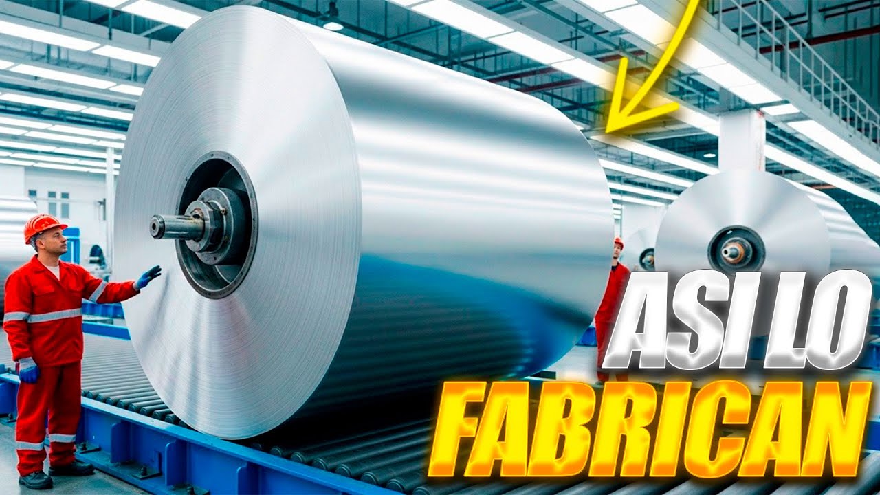 As&iacute; se fabrica el papel aluminio que usamos todos los d&iacute;as