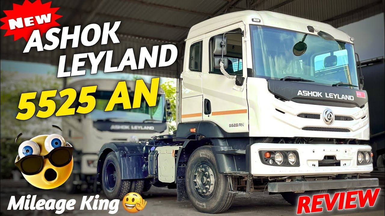 Ashok Leyland 5525 AN 2025 🚛 Tractor Trailer Truck Review | Price, Mileage & Features | STAR RIDES 