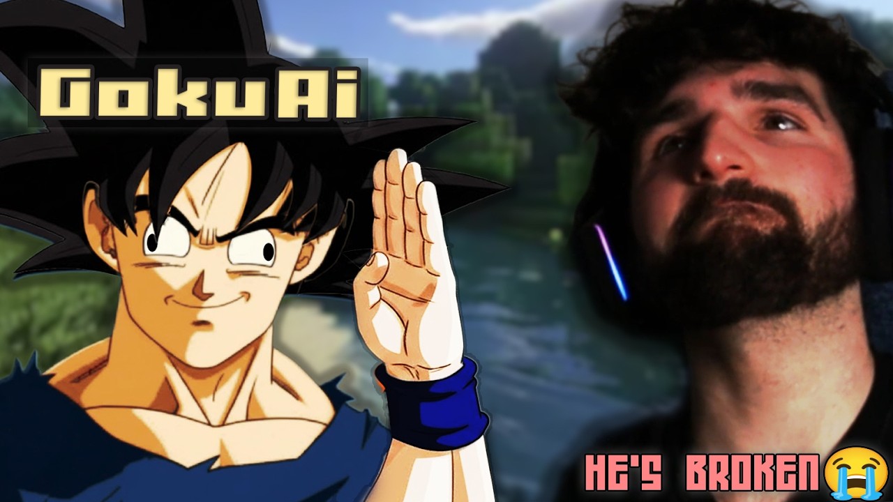 My Goku AI is actually BROKEN. 💀 | Minecraft