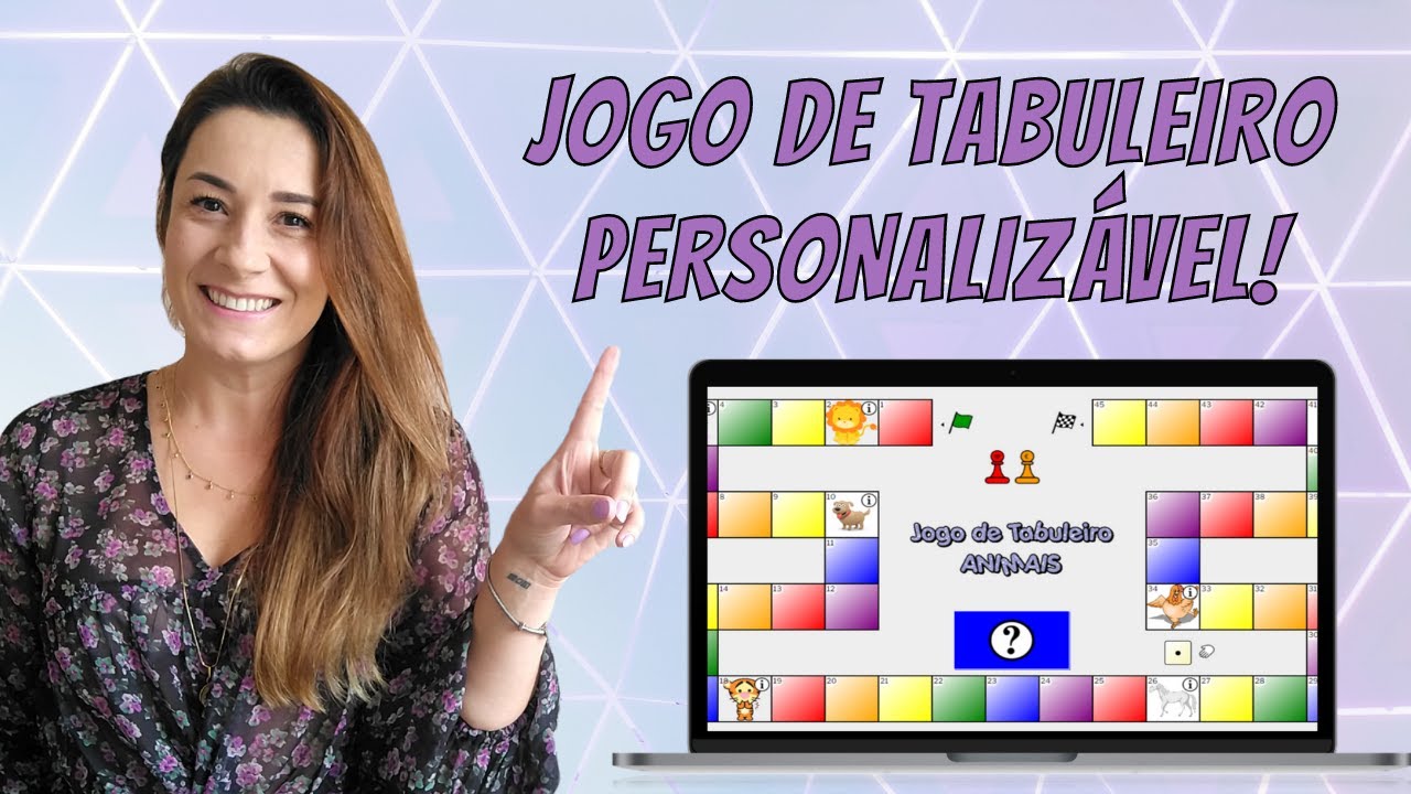 Como criar um JOGO DE TABULEIRO PERSONALIZADO - Atividade Interativa Digital