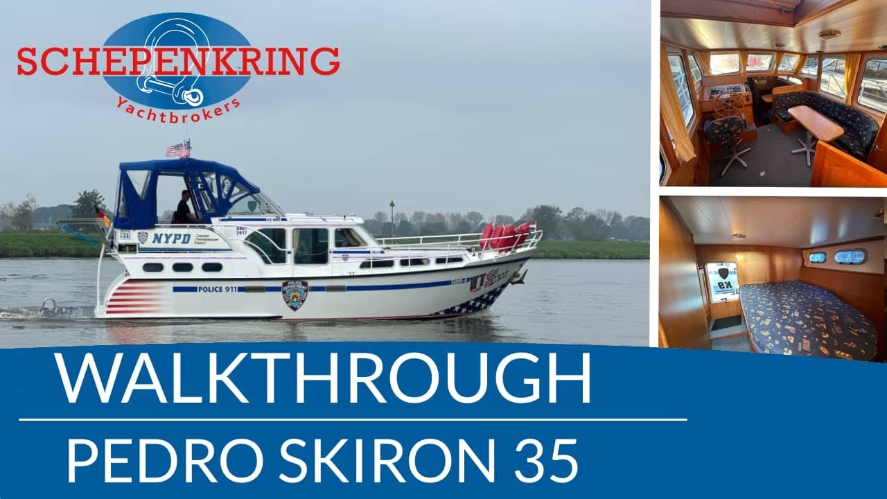 Pedro 35 for sale Walktrough | Schepenkring jachtmakelaars | Krekelberg Nautic