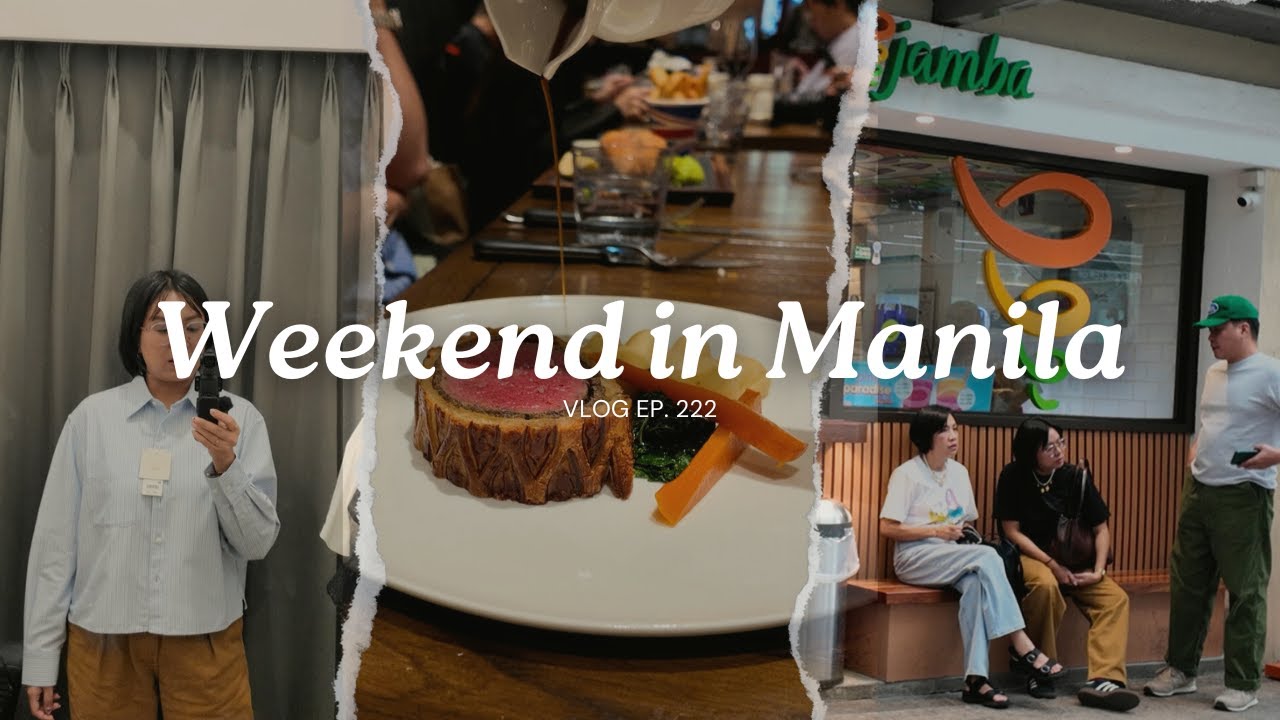 Weekend in Manila Ep. 222 (Family bonding, wedding weekend, Gordon Ramsay Bar & Grill experience)