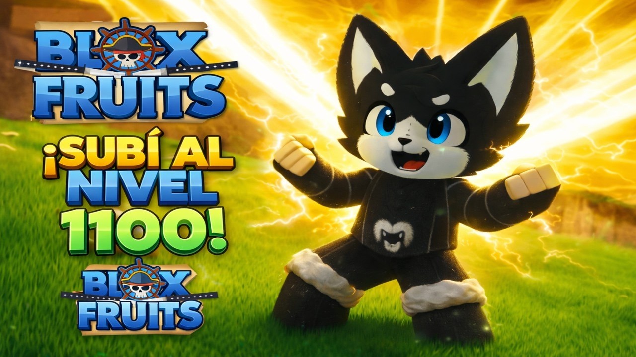 Nadie vio lo que sufrí para llegar al 1100… 😤⚡ | Blox Fruits