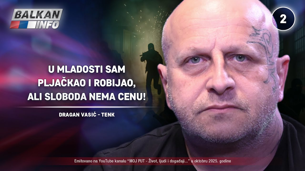 INTERVJU: Dragan Vasić – U mladosti sam pljačkao i robijao, ali sloboda nema cenu! (19.10.2025)