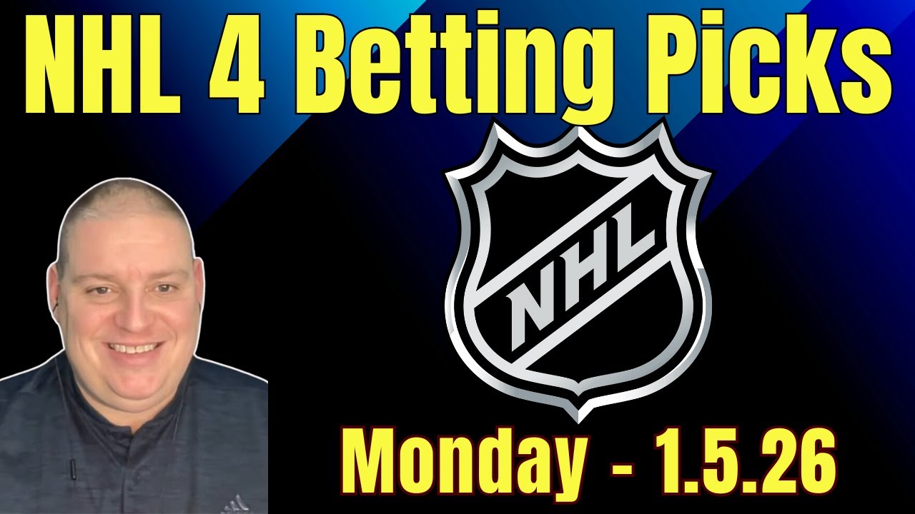 Monday NHL Parlay - 1/5/26 l Craig Trapp NHL Betting Picks & Predictions