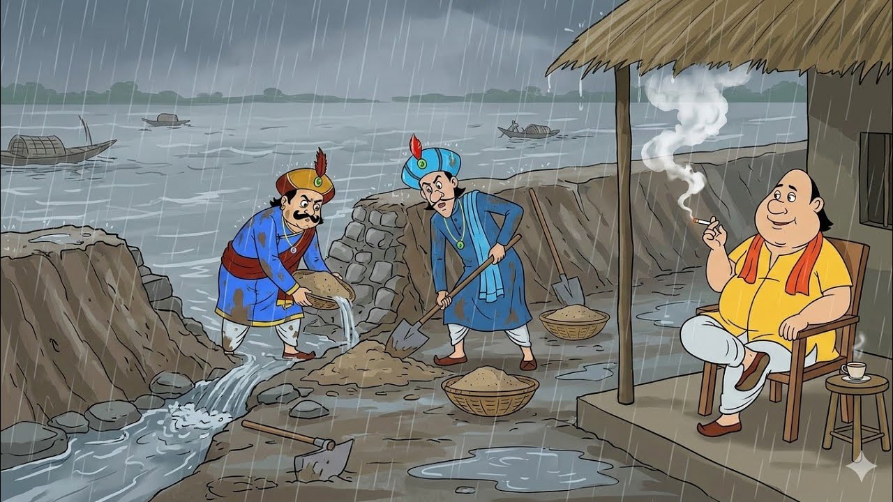 মহারাজ আর মন্ত্রীকে দিয়ে গোপাল বাঁধ নির্মাণ করাচ্ছে কেনো?  | Gopal Bhar 