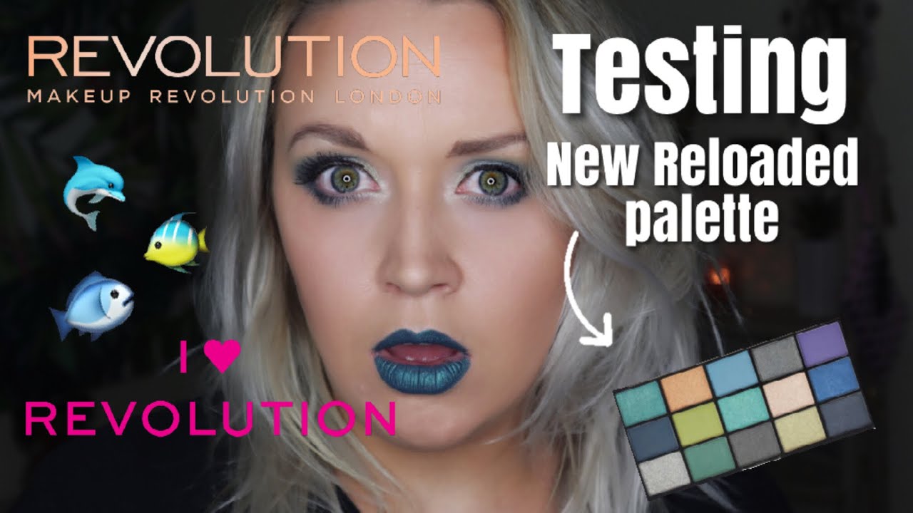 TESTING! NEW MAKEUP REVOLUTION RELOADED PALETTE DEEP DIVE