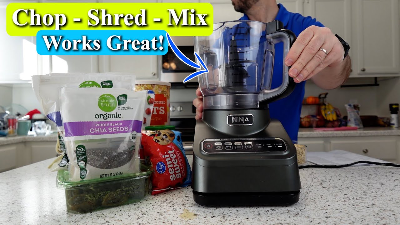How to Use the Ninja Food Processor  1000 Watt