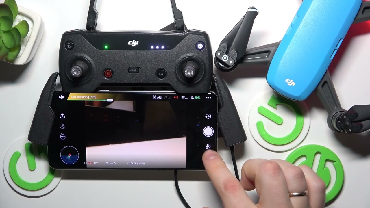 DJI SPARK – Come mostrare o nascondere ASD (OSD)