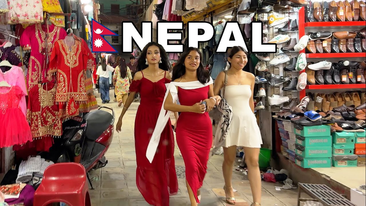 INSIDE NEPAL - Full of Single Girls & Beautiful Places - A Walking Tour of Kathmandu, Nepal