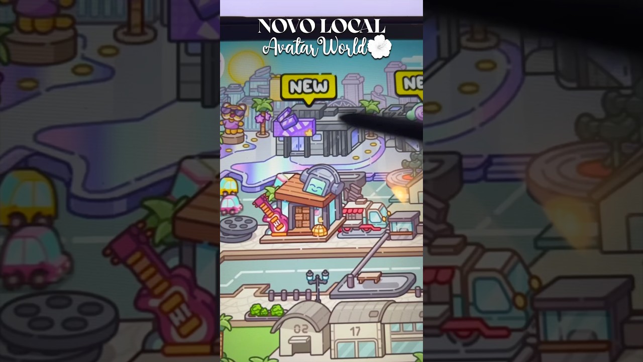 NOVO LOCAL EM AVATAR WORLD PAZU GAME UPDATE  #avatarstory #avatarworld #update #shorts