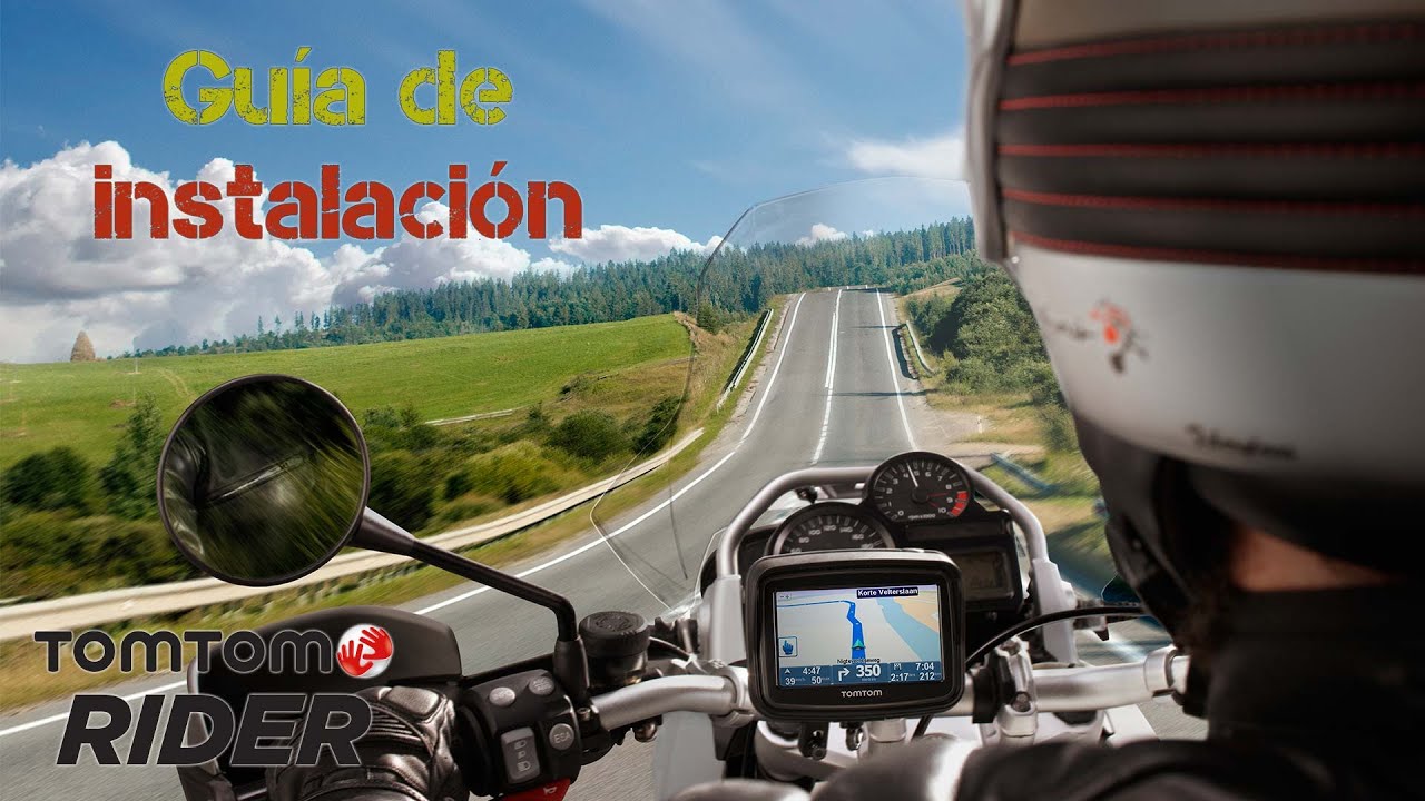 Guia de instalacion TomTom Rider