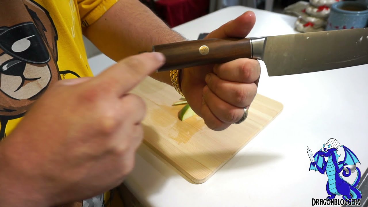KYOKU 8 Inch Chef Knife Daimyo Series Showcase