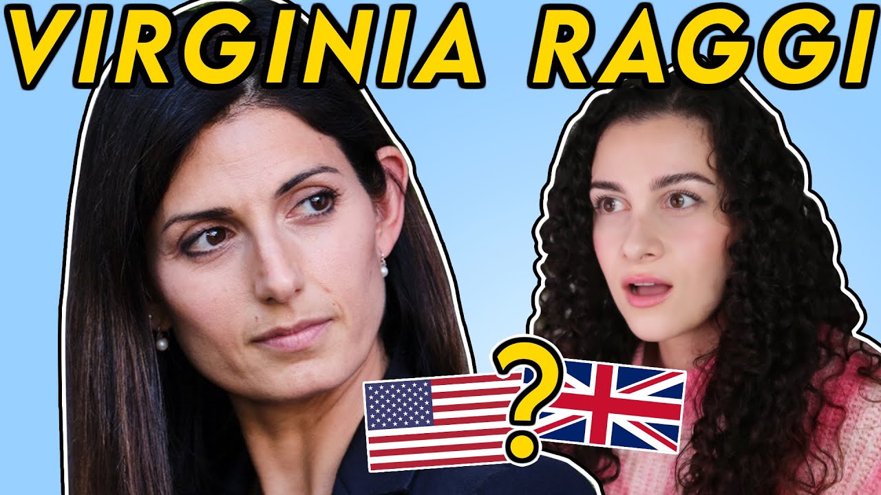 RAGAZZA CANADESE REAGISCE ALL'INGLESE DI VIRGINIA RAGGI