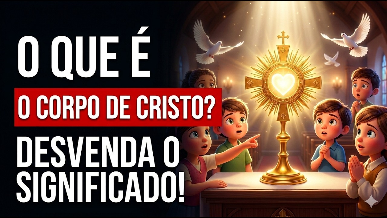 A SOLENIDADE DO SANTÍSSIMO SACRAMENTO DO CORPO E DO SANGUE DE CRISTO PARA A CATEQUESE INFANTIL