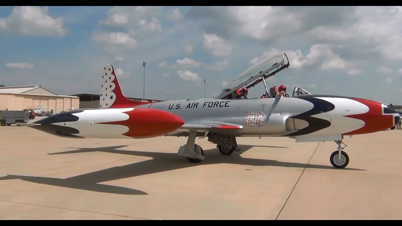 Lockheed T-33 Demo- Shaw AFB Airshow 4-28-12
