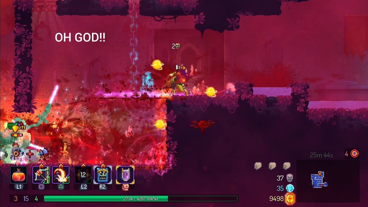 Dead Cells: 4BC cleared | Explosive tactics and lots of curses