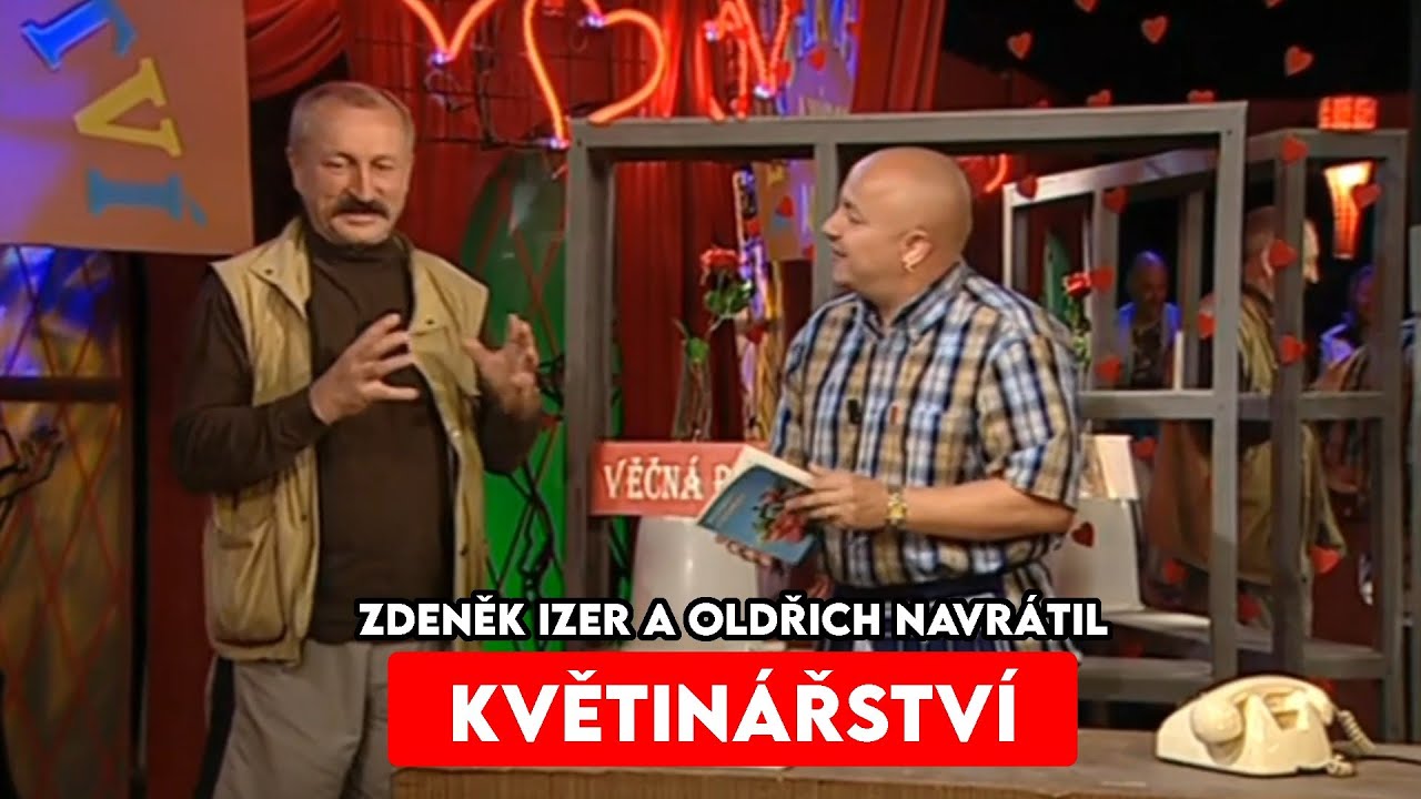 Květin&aacute;řstv&iacute; Sc&eacute;nka - Zdeněk Izer a Oldřich Navr&aacute;til 🤣 FULL HD