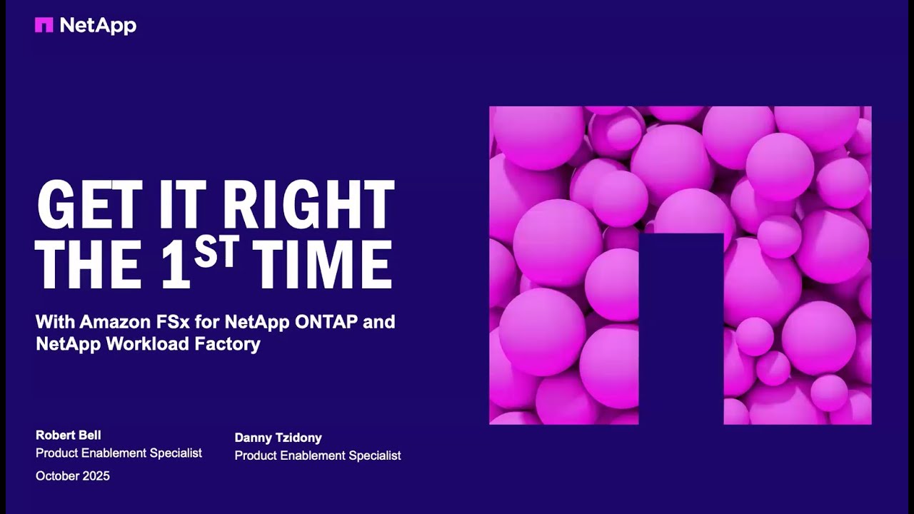 Discover How to Maximize the Full Potential of Amazon FSx for NetApp ONTAP [Webinar]