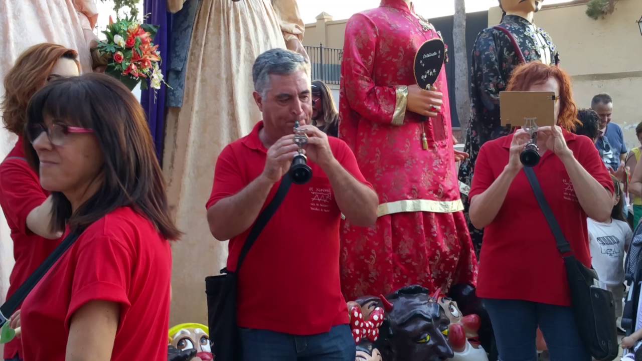 Fiesta de los Nanos i Gegants 2016 Monóvar. Video 3