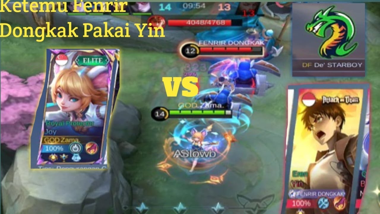 Cobain Joy Bertemu Fenrir Dongkak Jungler Terkuat Pakai Yin!!