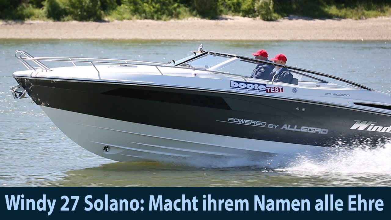 Windy 27 Solano - Test auf dem Rhein bei Worms