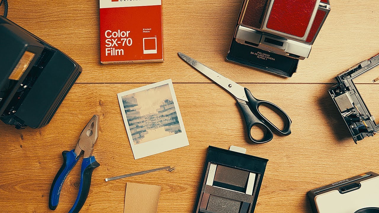 ДВОЙНАЯ ЭКСПОЗИЦИЯ с камерами POLAROID