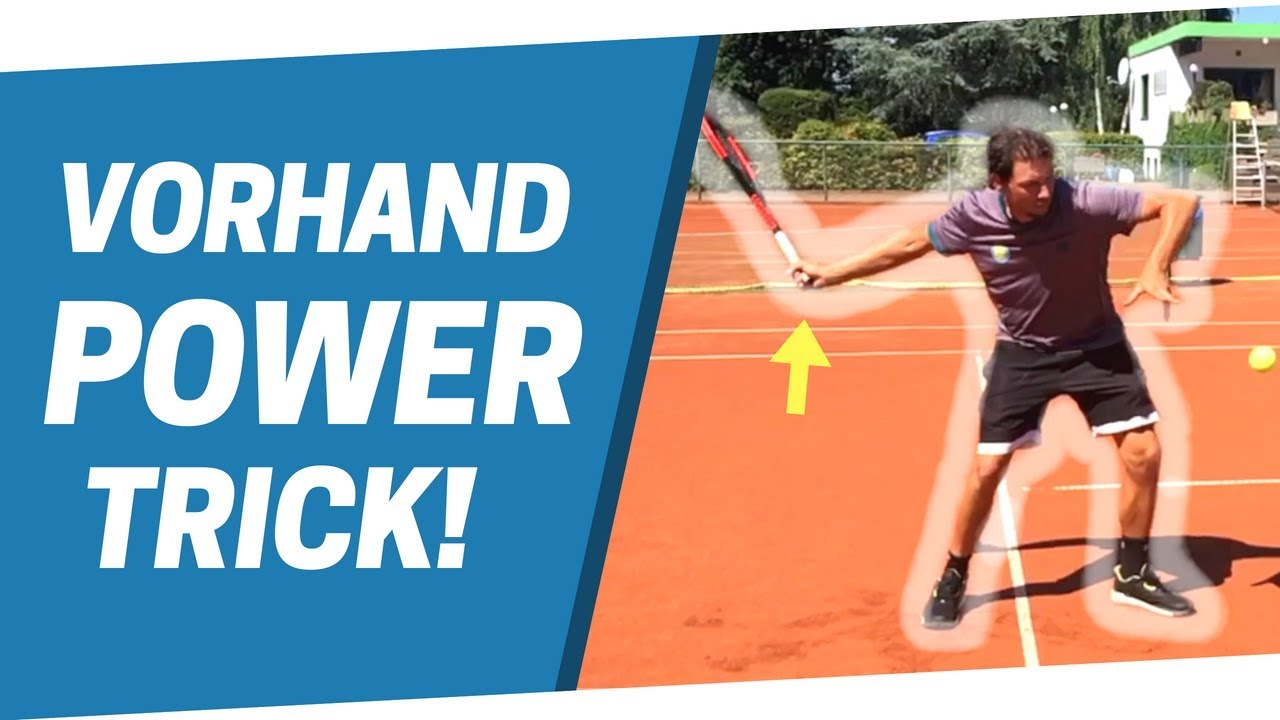 Ein simpler Vorhand Power Trick! - Wie du mehr Power aus deiner Vorhand holen kannst