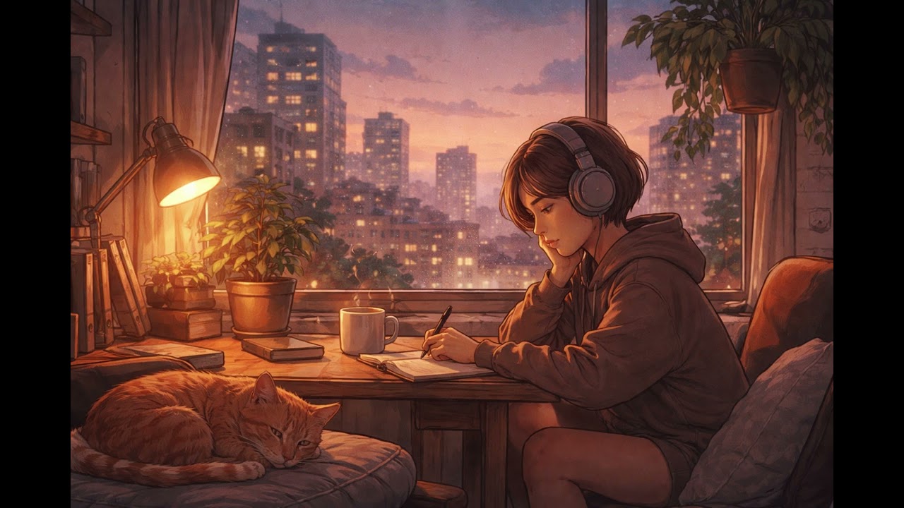 Late Night Lofi Hip Hop – Chillmix Relaxing Beats to Study, Sleep, Focus | Slow Lofi Music