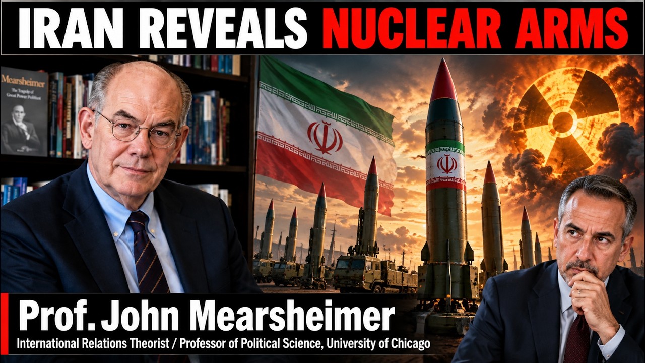 IRAN&rsquo;S NUCLEAR WEAPONS REVEALED &mdash; RISK OF WORLD WAR III ESCALATION | Prof. John Mearsheimer