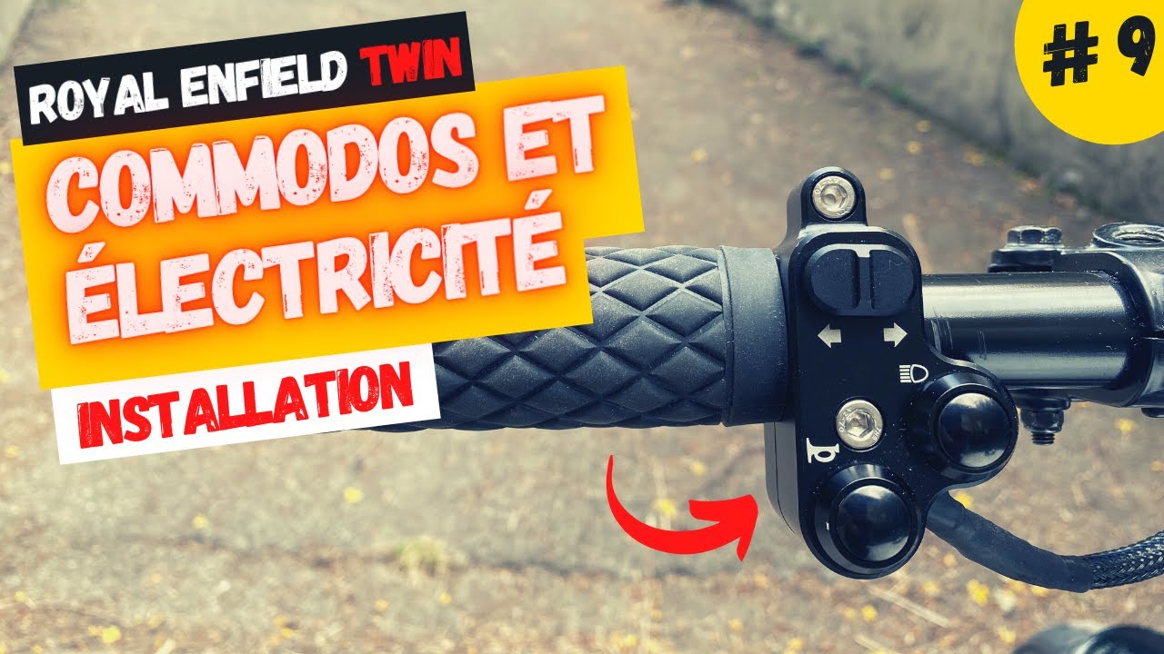 [E9] - Nouveaux commodos et électricité (Remmotorcycle)  - Royal Enfield Interceptor 650