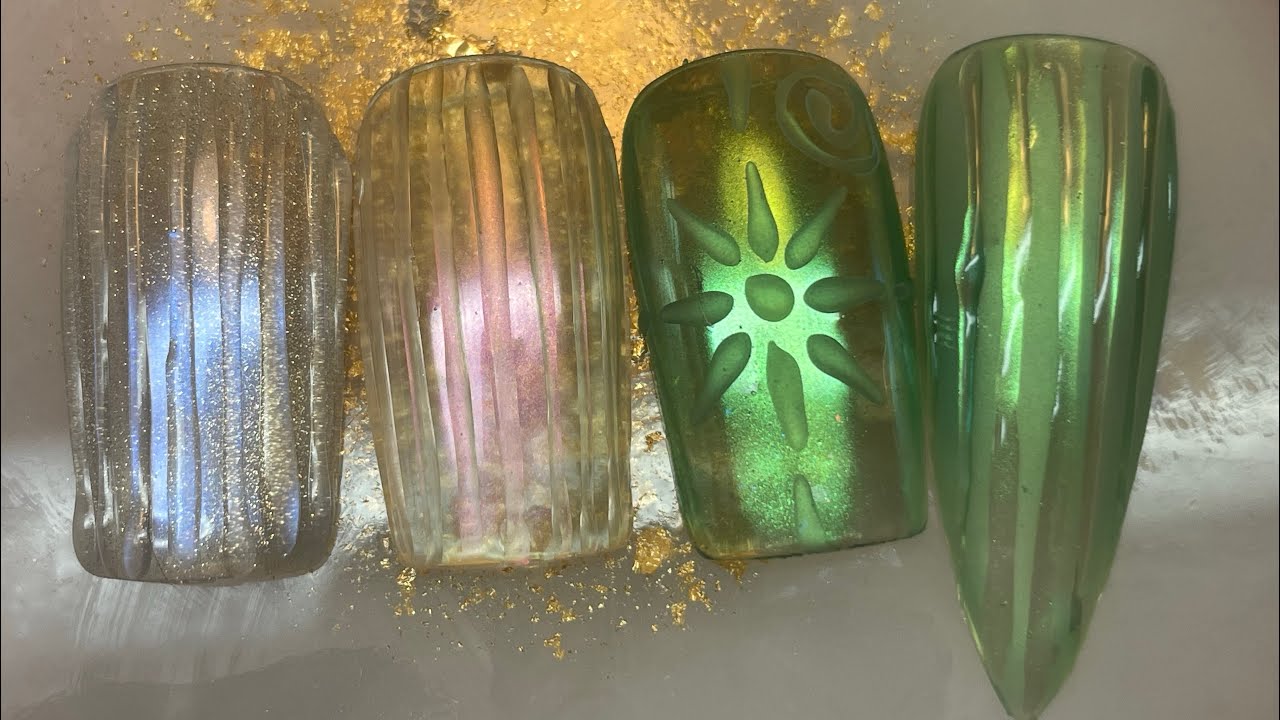 Glass nails tutorial 3 ways. Beginner friendly easy tutorial