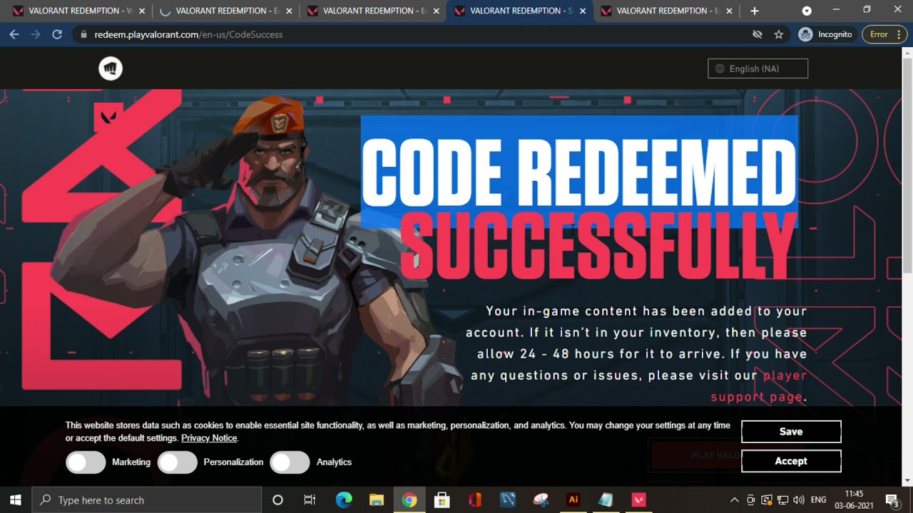 How to Redeem the VALORANT PRIDE Collection Card codes(FREE 100% WORKING)