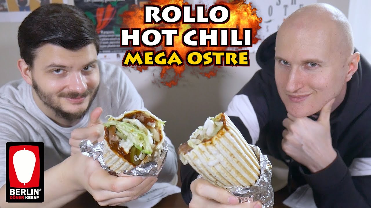 2020-11-21 Meeting with Spiciness #43: Rollo Hot Chili Mega Spicy with Berlin D&ouml;ner Kebap in Poznań