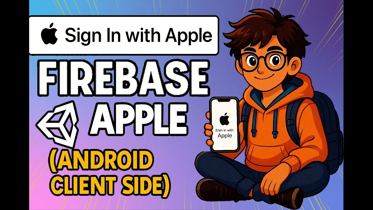 🎮 How to Connect Unity 6 with Firebase🔥 Apple Sign-In 🍏 on Android 🤖(Episode 7)