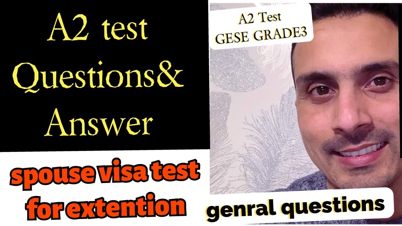 A2 Test GESE GRADE 3 |spouse visa test | Questions and answer|