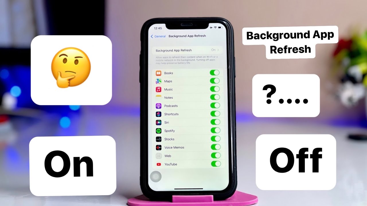 Background App Refresh - Keep it on or off?