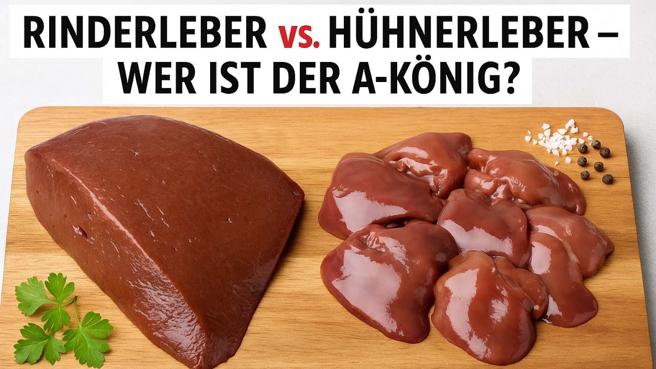 Rinderleber vs. H&uuml;hnerleber &ndash; Wer ist der A-K&ouml;nig?